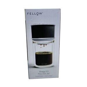 Fellow Stagg [X] Pour-Over Coffee Set Dripper + Tasting Glass + Filters